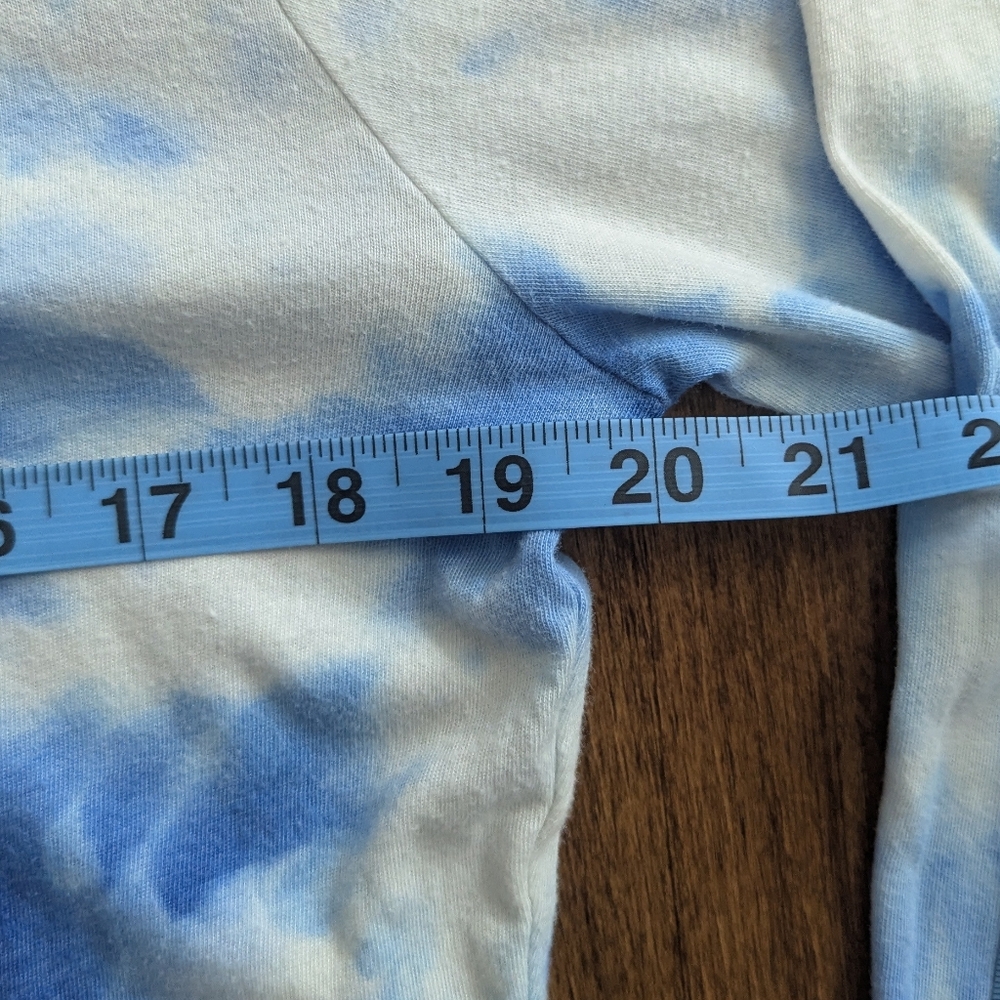 Tie Dye Long Sleeve Sun And Moon Shirt. - Picture 4 of 6